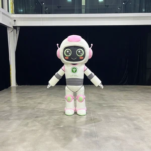 1.9m Robot Inflatable Mascot Costume 3D Modeling Custom Inflatable Costume For Adults Durable Oxford Cloth Costume Mascot