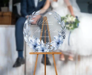 Nordic Personalized Wedding Welcome Sign Engagement Party Decoration Wedding Welcome Poster