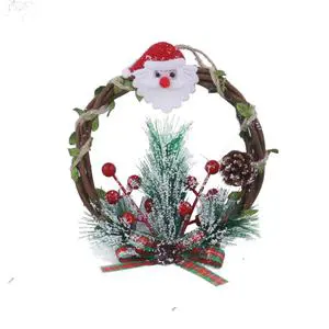 Christmas Berry Wreath Christmas Garland Wreath Artificial Flower Garland Christmas Door Hanging
