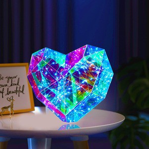 Wholesale Phantom Color Love Atmosphere Lamp for Christmas Valentine's Day Graduation Wedding Room Decorations IP44