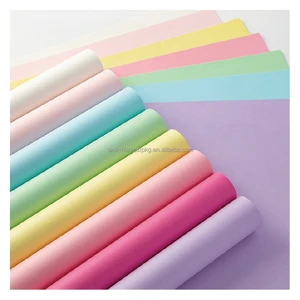 Styledible Paper Solid Color Thickened Flower Wrapping Paper Suitable for Valentine's Day and Wedding Flower Packaging