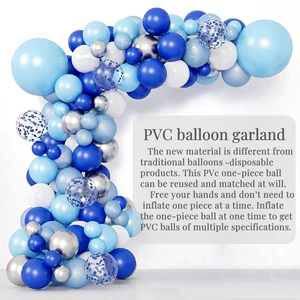 New Material Balloon Garland Arch Set For Festival Birthday Party Decorations Supplies PVC Conjoined Ball