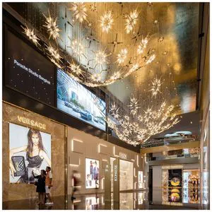 Most Popular Chandelier Wedding Party Props-Acrylic Hanging Light Ceiling Decoration Chandeliers & Pendant Lights Marriage