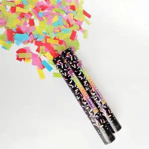 Wholesale Flame Retardant Tissue Paper 12inch Party Popper Confetti Cannon for Halloween and Christmas