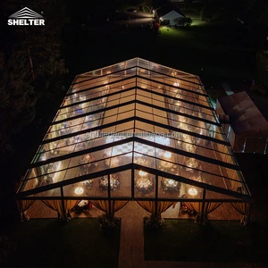 Custom Tent Transparent Pvc Marquee Party Tents for Events Tendas Para Eventos Wedding Tents for Outside 300 People Events