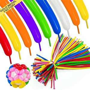 100 Long Party Balloons Twisted Latex Magic Balloons Animal Clowns Holiday Birthdays Wedding Party Decoration Balloons Gifts