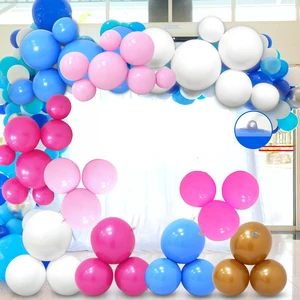Reusable Pvc 5 Pieces Balloons One-Piece Thick Durable Inflatable Balloons Repeated for Birthday Diwali Party Decorations