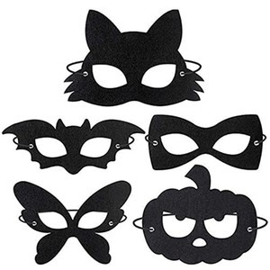 Wholesale Halloween Felt Mask Cross Border Adult Party Blindfold Decoration Children Stage Performance Props