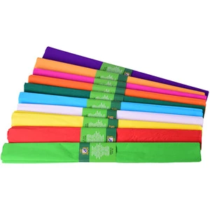 Custom Colorful Flower Wrapping Paper Creative Handmade Art Craft Crepe Paper for DIY Flower