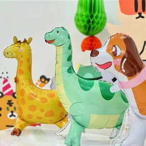 Cute Animal Balloon With Wheels