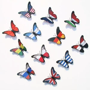 Christmas Day Decoration Flag Butterfly Cake Set Birthday Cake Decoration Accessories Cake Decoration