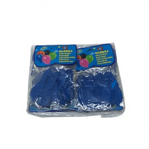 Blue Disposable Latex Kids Party Balloons