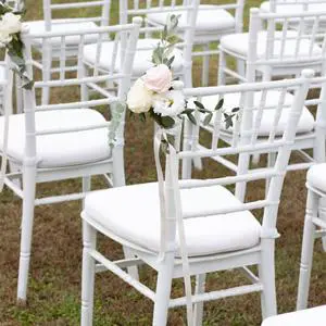 Wholesale Factory Outdoor Stackable Event Hotel Banquet Popular Wedding Chiavari White Chairs