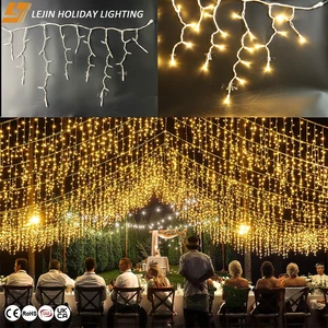 Customized Wedding Light 10M 220V 110V LED Icicle Light Wedding Decoration Lighting