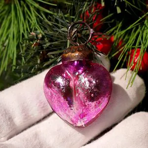 Christmas Ornaments Antique Glass Christmas Tree Decorations Mini Retro Christmas Balls for Tree
