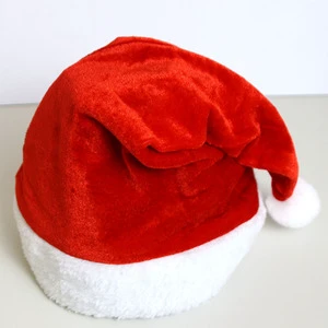 Customized Christmas Beanie Hat High Quality Classic Plush Red Adults Party Decoration Soft New Year Print for Festive Occasions