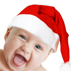 Classic Santa Hats for Christmas - Soft Polyester, Non-Stretch Fabric in 3 Styles - Perfect Gift for Colleagues & Office Parties