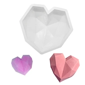 Custom Wholesale 3D Dimensional Heart Shape Silicone Molds For Mousse Cake Dessert Baking