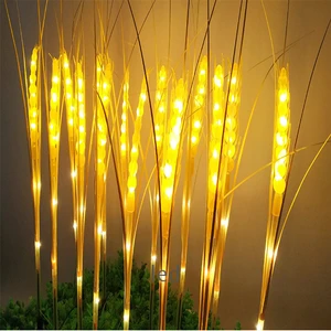 LED Wheat Light Optical Ground Inserted Lamp Outdoor Wedding Hall Landscape Waterproof Led Garden Light