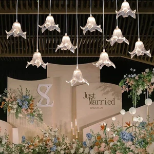 Wedding High Ceiling Pendant Lights Party Wedding Props Chandelier