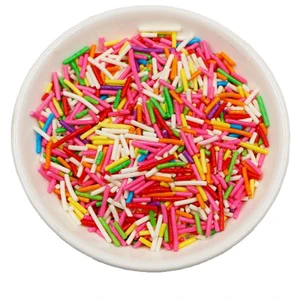 Cake Sprinkles Sweet Solid Form Mix & Pearlized Color 1kg Bag Packaging Cake Topper Decoration Kaibei Brand