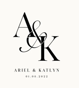 Personalized Wedding Stage Stickers - Customizable With Names And Dates - Removable Vinyl Stickers - Wedding Venue Decoration