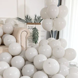 High Quality Platinum Chrome Metallic Balloon Latex Birthday Graduation Party Halloween Mother's Day Decoration