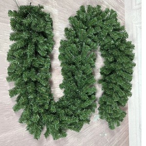2.7m Doors Windows Balconies Decoration Hanging Christmas Garland Wreaths