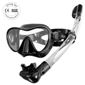 Newest Anti-Fog Professional Diving Mask And Snorkel Set Diving Equipment For Wholesales