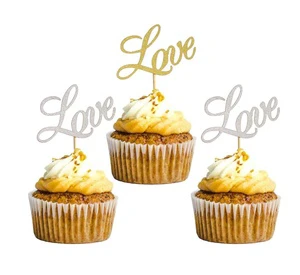 Happy Valentine's Day Party Decorations for Baking Ins Lovely Gifts Love Cake Toppers