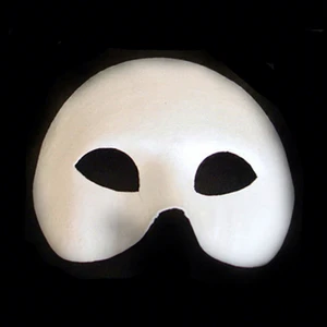 Pulp Face Eye Mask Funny Party Mask for Prom Party Carnival Holiday Masquerade Cartoon Costume Cosplay Halloween DIY Craft