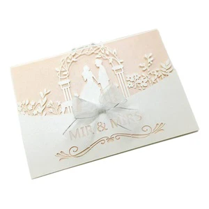 Paper Material and Paper Cutting Product Type Wedding Invitation Cards Designs