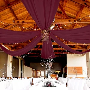 Event Party Supply Decoration Wedding Decoration Ceiling Drape Suppliers