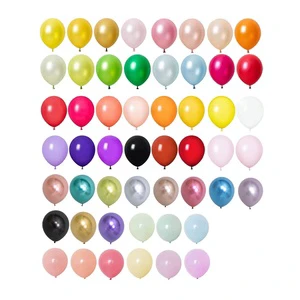 Wholesale Latex Matte Standard Pearl Chrome Metallic Macaron Pastel Color Balloon Distributor