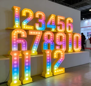 Custom Free Standing Giant love Letter 3D Marquee Letter Sign LED Light up Sign Marquee Letters for Wedding Sign Party Decor