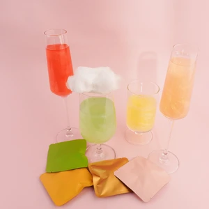 Wholesale Cotton Candy Glitter Bomb for Drinks Cocktails Sparkling Beverages and Birthday Party Decoration Wedding