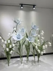 Classic Handmade Mixed Paper Flowers for Wedding Stage Decoration-High-end Quality Customized Service Factory Wholesale Price