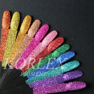 Biodegradable Glitter Eco-friendly Nail Metallic Fine Glitter Powder Bulk Resin Slime Diy and Decoration