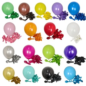 Wholesale 10 Inch Matte Latex Balloons Colorful Latex Globos for Wedding Party Birthday New Year Decorations