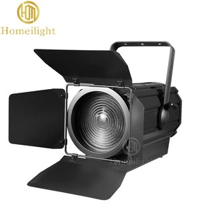 Homei 200W Cold White LED Fresnel Zoom Spot Lights for Wedding Meeting Room Stage Show Concert