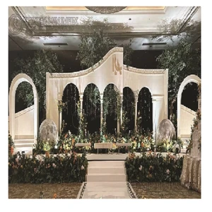 Shobha Jain Impex Western Wedding Gate Frame Wooden Stage Setup Made in Delhi India