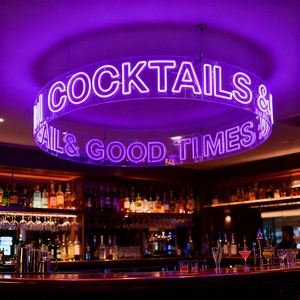 Fast Delivery 360 Arc Custom Ceiling Sign Round Circle No MOQ Party Shop Building Decorative Flexible Neon Sign