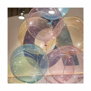 24-inch Colored Bobo Balloons For Birthday Baby Shower Wedding Party Decorations