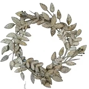 Post Modern Style Wreath Indoor Christmas Decoration Hanging Garland for Front Door Party Display Ornament Wreath