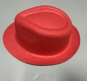 Custom Christmas Celebration Performance Disposable Pulp Hat Environmentally Friendly Degradable Pulp Crafts