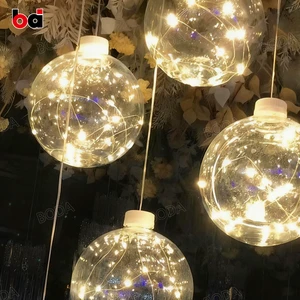 High Quality Wedding Venue Layout Decorative Ceiling Decor 10 Head Iron Crystal Luminous LED AC Chandelier Hanging Lamp Ball