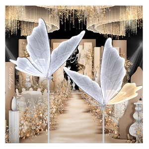LED Butterfly Wedding Hall Stage Decoration Large Other Wedding Decoration Luminous Butterfly Lighted Butterfly Lights