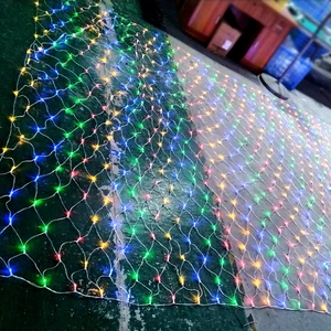 Multi-Color 230V IP44 Waterproof Window Outdoor Fairy LED Net Light Remote Control 720 LEDs 3.6x2.8M CE Certified Christmas
