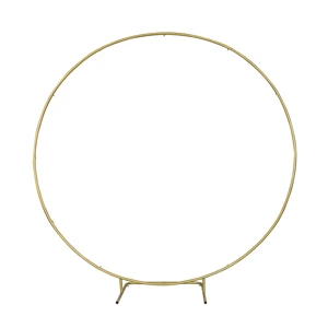 Wedding Arch Flowers Stand Metal Round Circle Arch Backdrop for Wedding Decoration