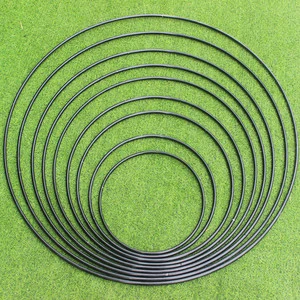New Wedding Props Iron Ring Ceiling Curtain Hollow Circle Wedding Stage Background Decoration Pendant XJ0247